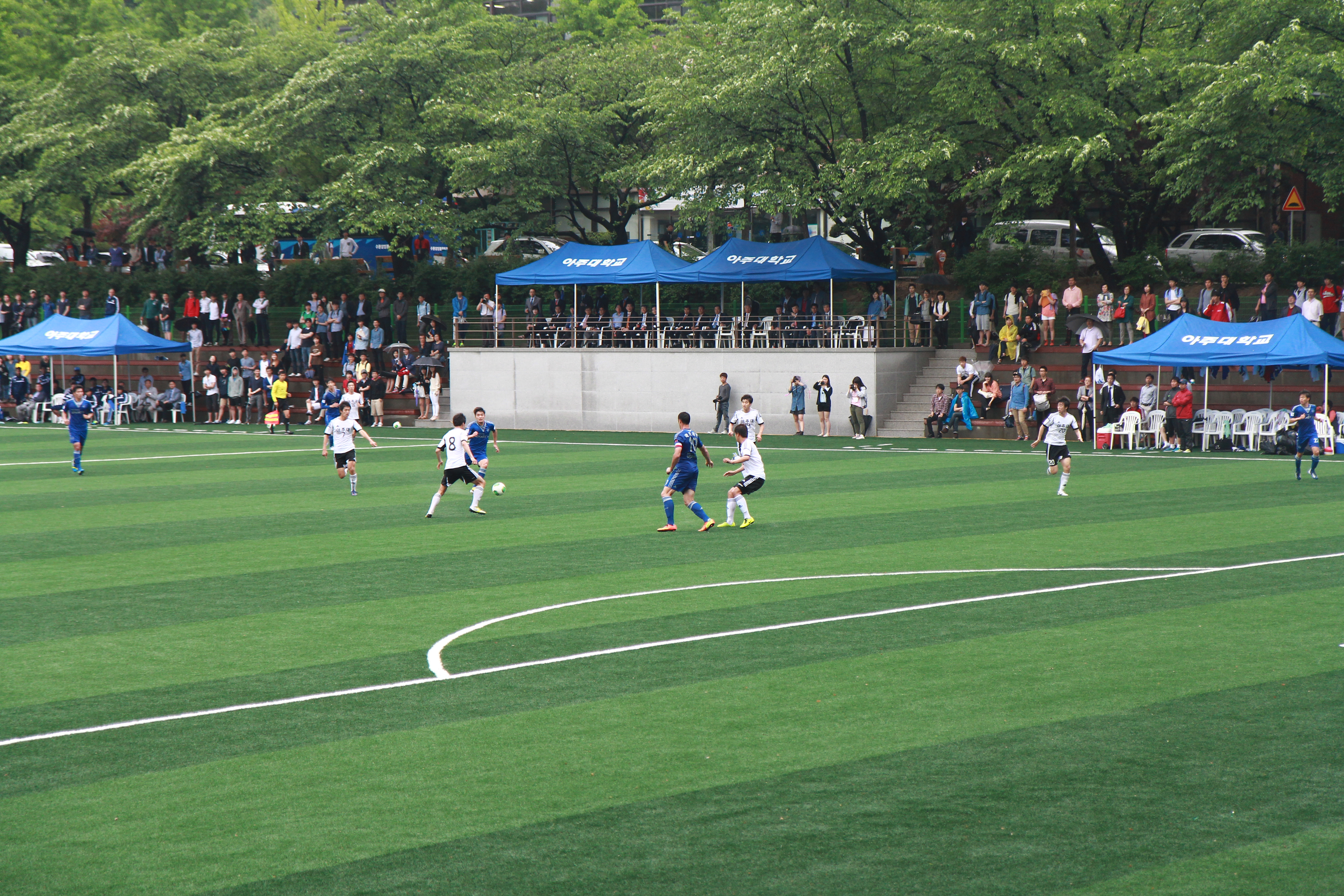 축구부, 추계대학축구연맹전 4강 올라